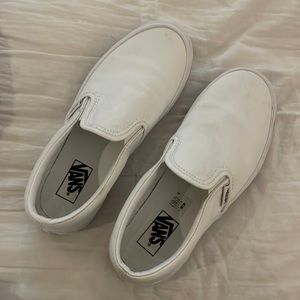 Kids Classic White Vans